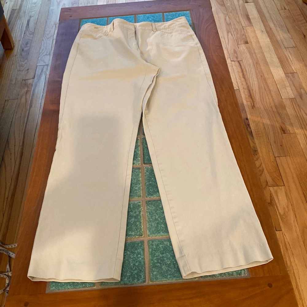 Lilly Pulitzer beige slacks, size 10